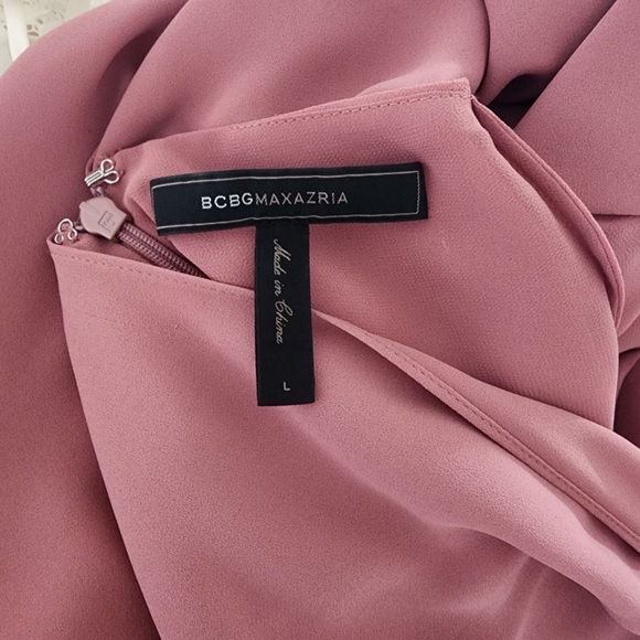 NWOT BCBG MAXAZRIA Dacey High Low Dress Size L - Picture 8 of 10